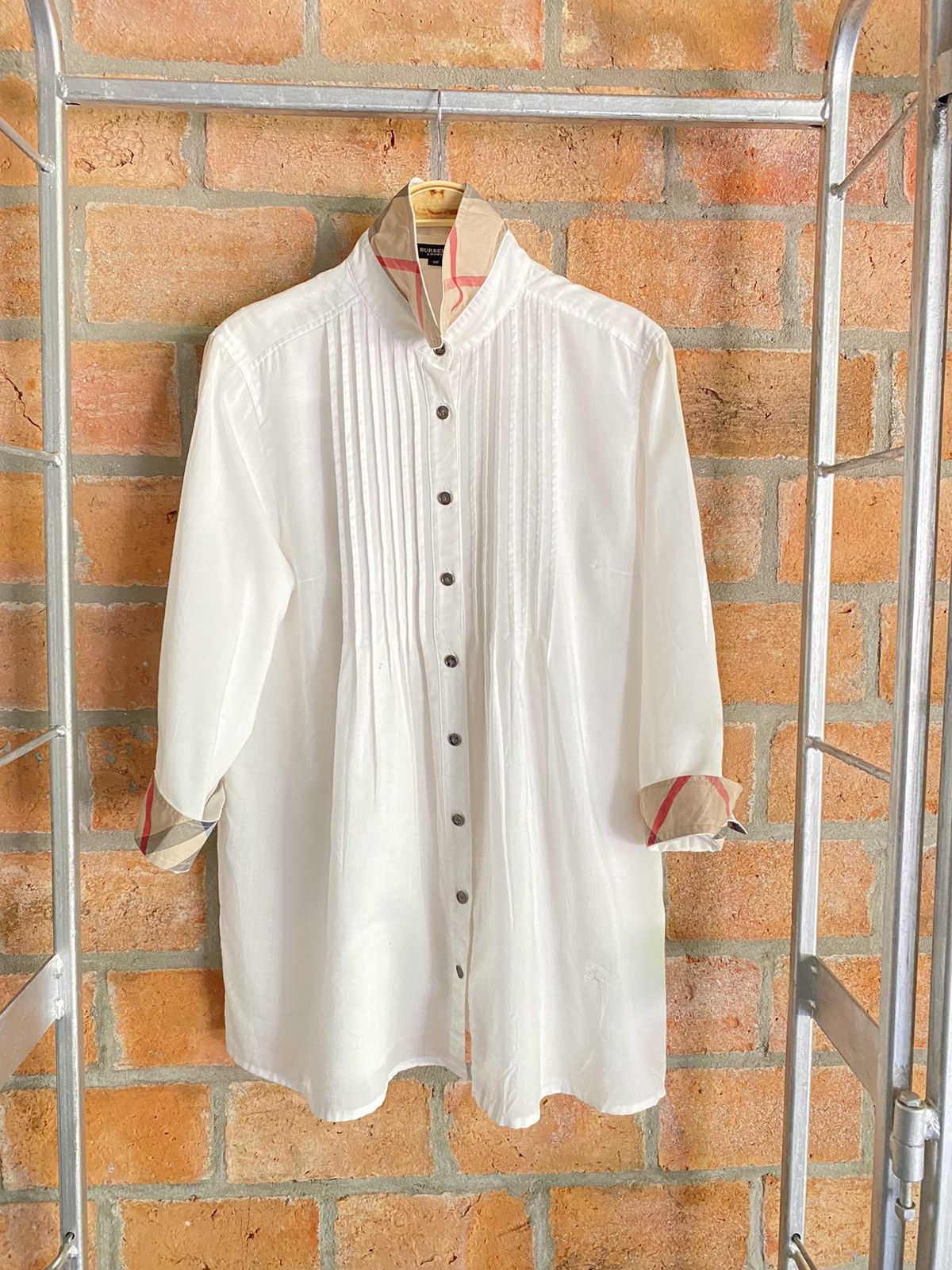 Burberry Burberry white shirt Size S / US 4 / IT 40 - 7 Thumbnail