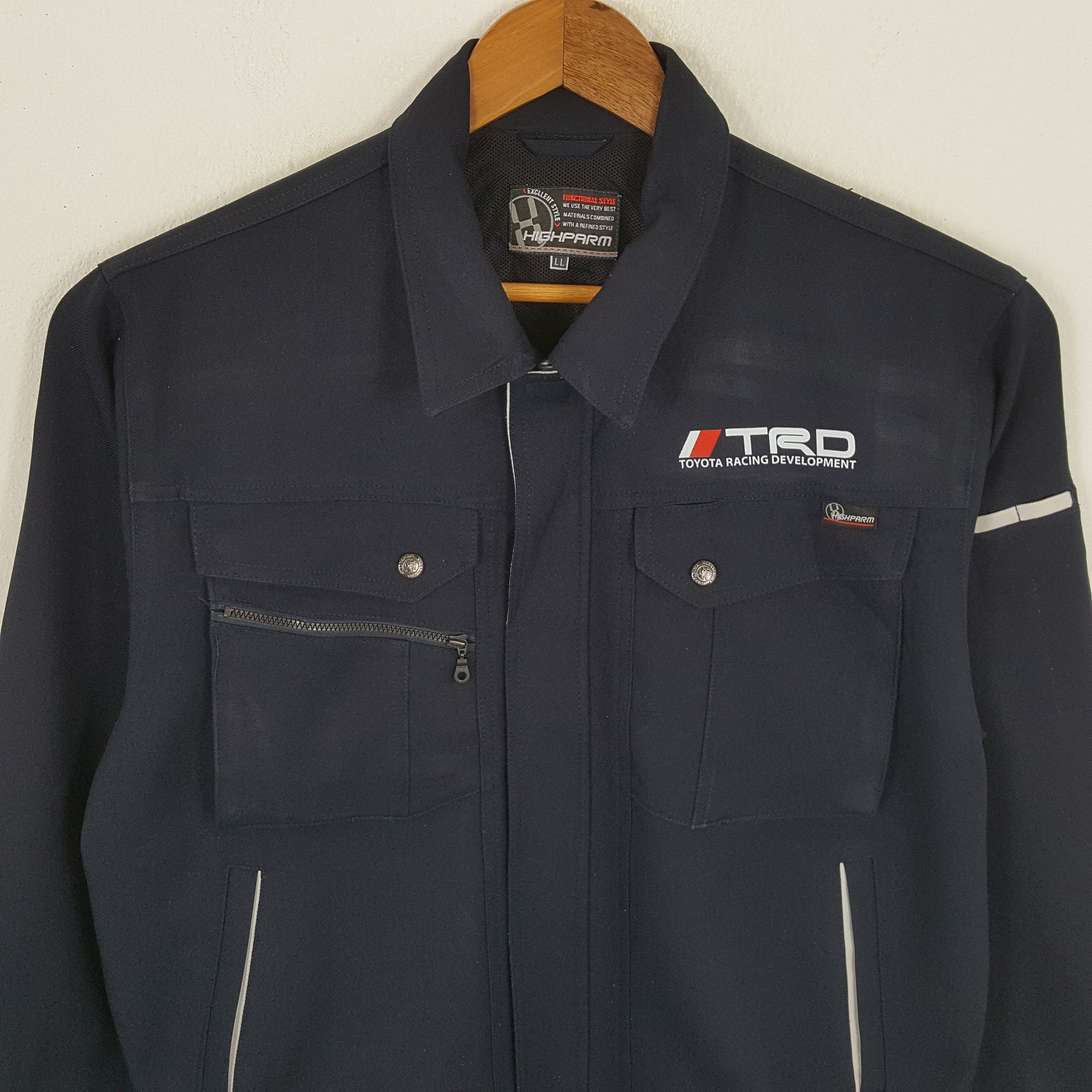 Japanese Brand × Vintage Vintage TRD TOYOTA RACING Japanese Custom Jacket Size US L / EU 52-54 / 3 - 4 Thumbnail