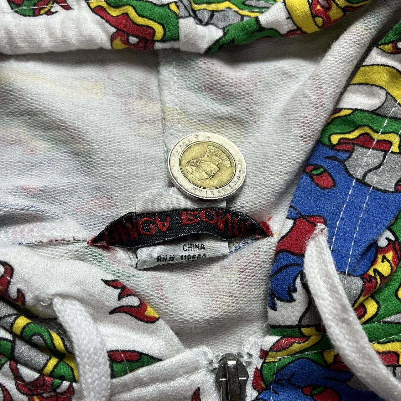 Vintage Vintage Chica Bonita Hoodie Size US XXL / EU 58 / 5 - 6 Thumbnail