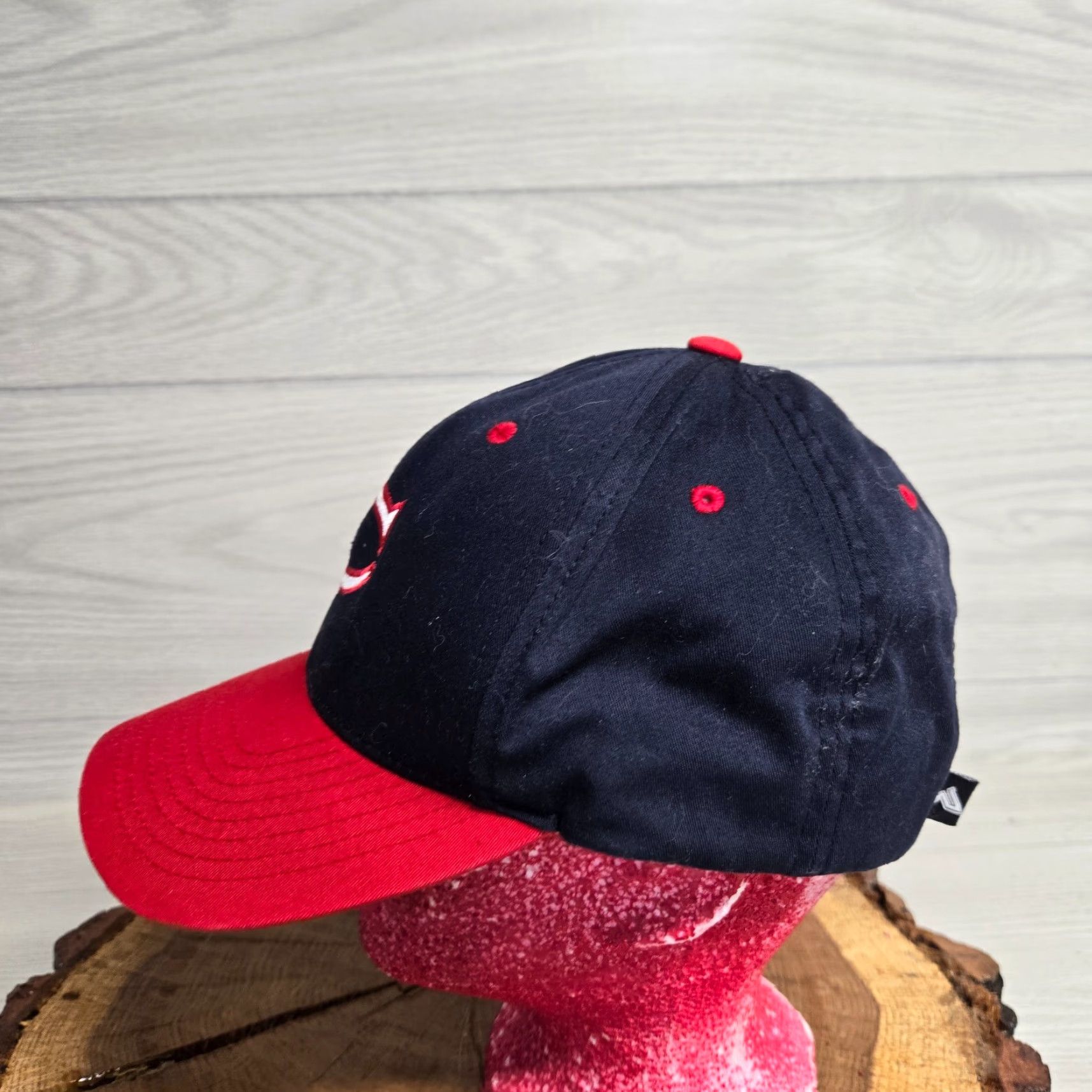 Vintage C Cee Black Red Adult Adjustable Strapback Trucker Hat Cap Size ONE SIZE - 4 Thumbnail