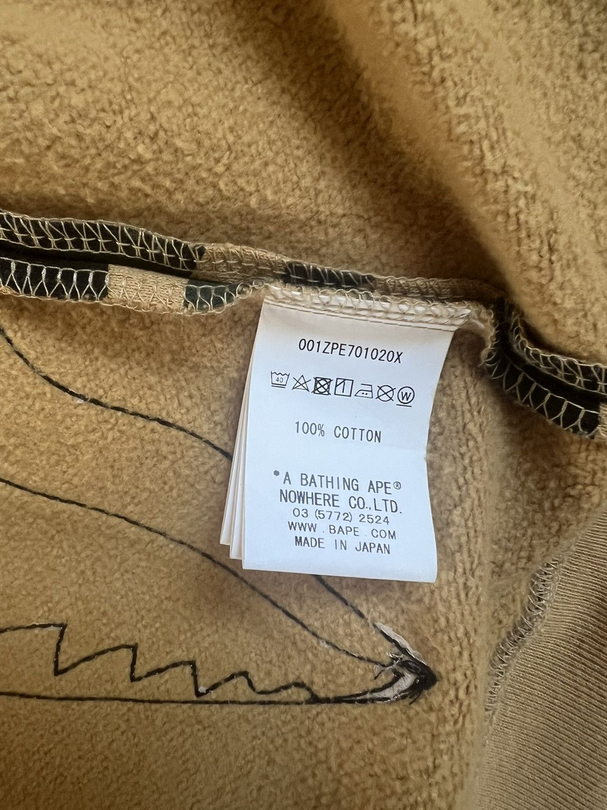 Bape Bape Shark hoodie with removable patches Size US M / EU 48-50 / 2 - 9 Thumbnail