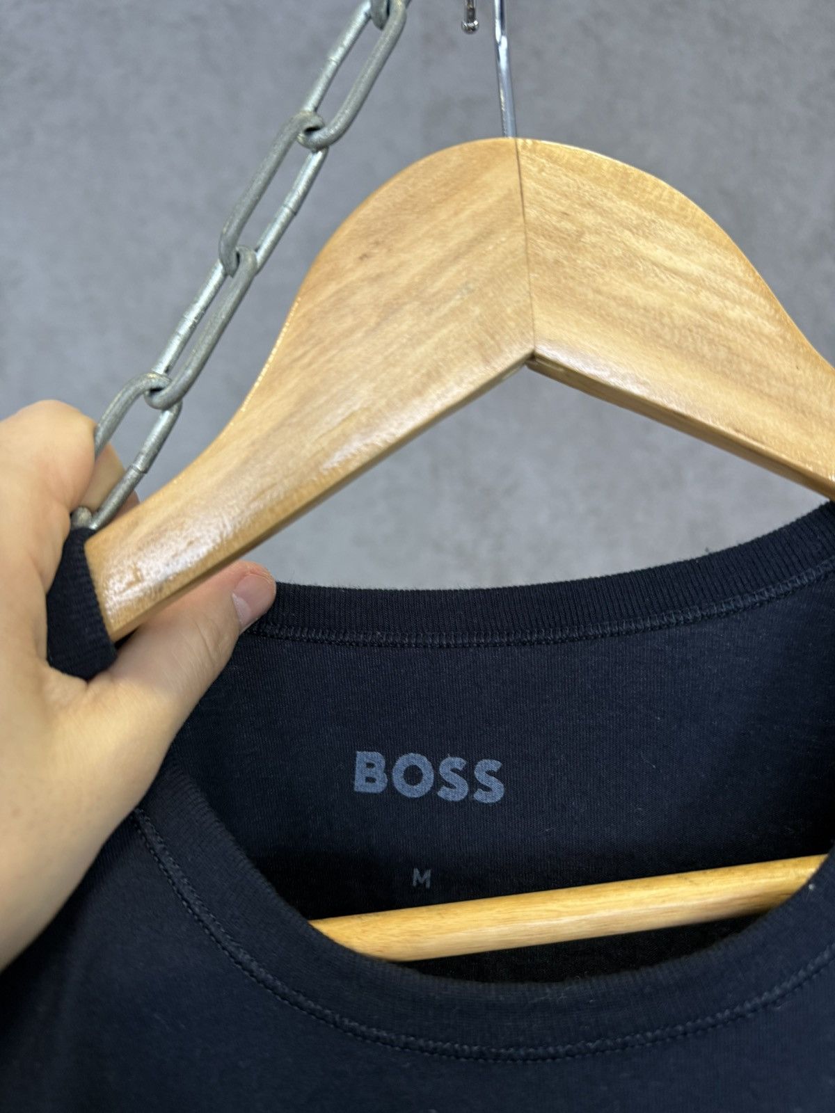 Designer × Hugo Boss Hugo Boss designer logo tee Size US S / EU 44-46 / 1 - 3 Thumbnail