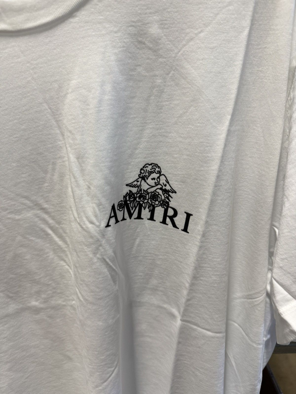 Amiri Amiri Cherub Logo T-Shirt NEW 550$ Size US L / EU 52-54 / 3 - 4 Thumbnail