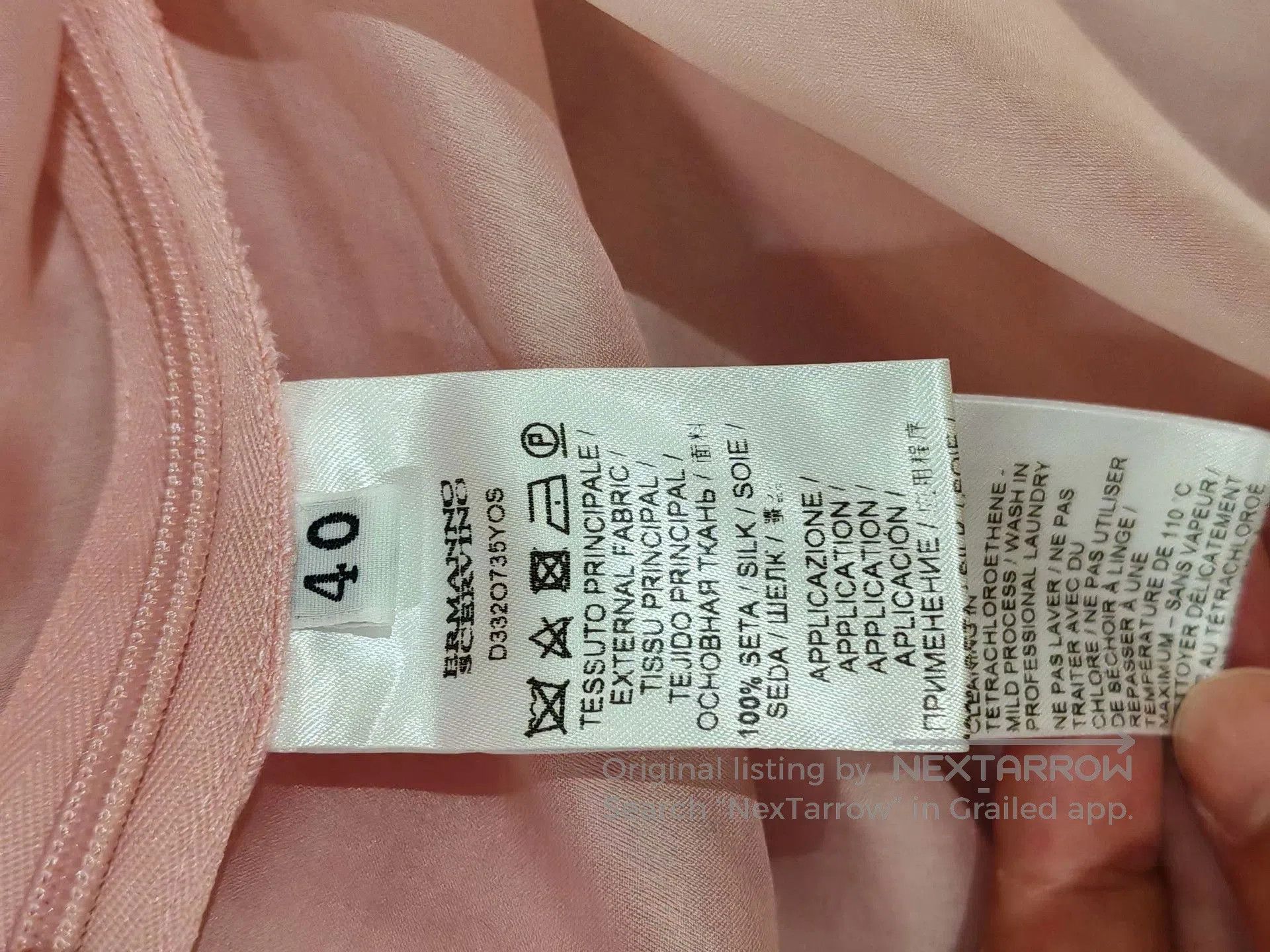 Ermanno Scervino Ermanno Scervino Pink Ruffle Skirt. Size 39" - 8 Thumbnail