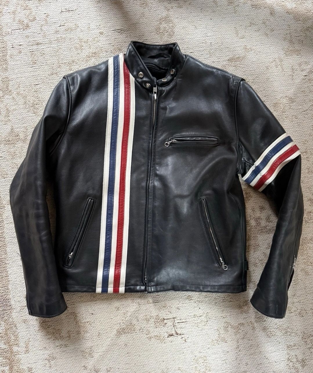 Schott 671 Easy rider jacket Size US L / EU 52-54 / 3 - 1 Thumbnail