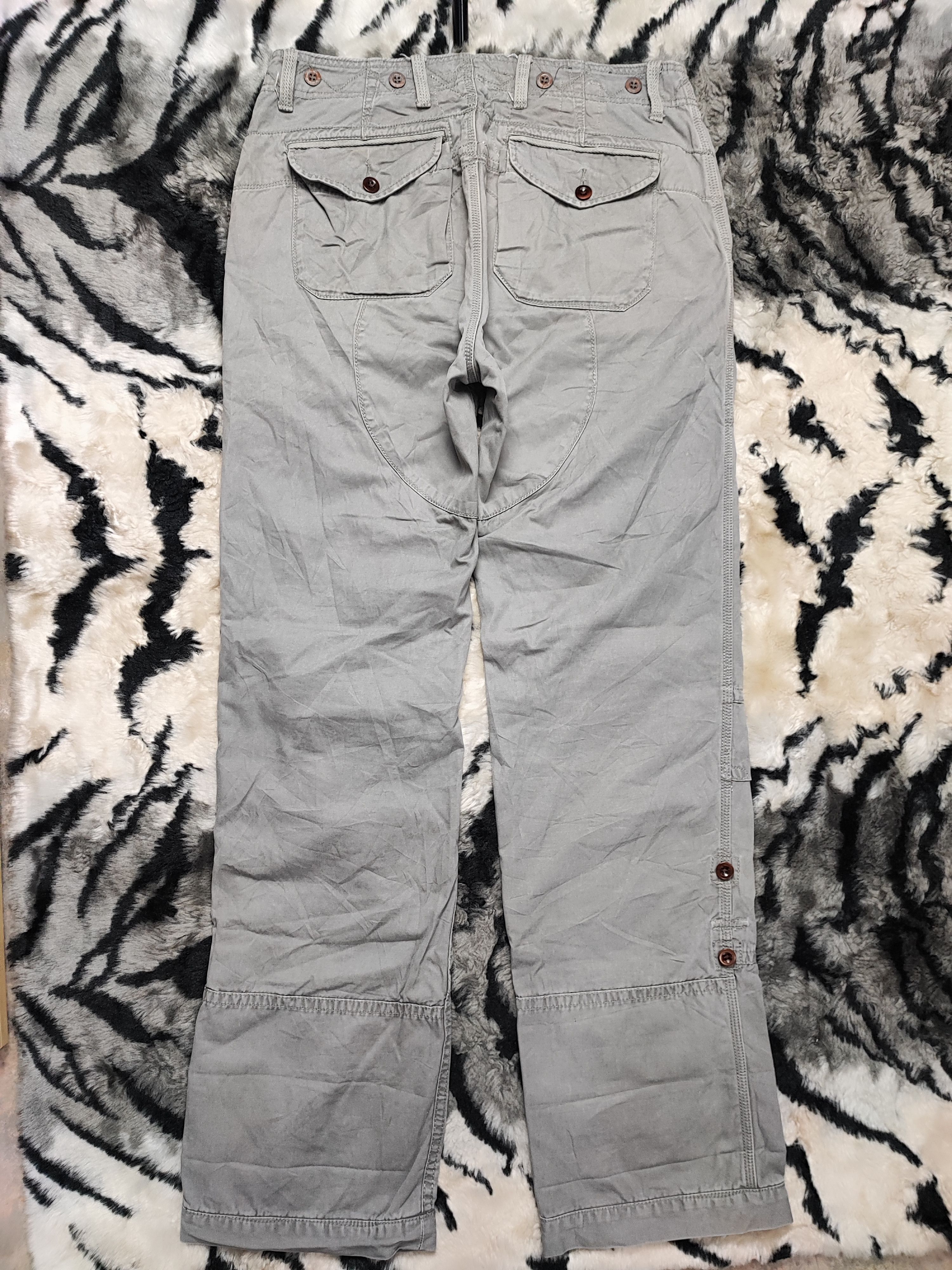 Polo Ralph Lauren 🔥DOPE Iconic Combat Multipocket Tactical Parachute Pants Size US 33 - 19 Thumbnail