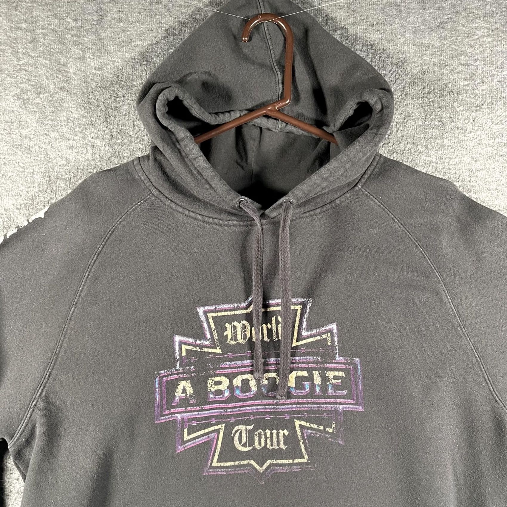 Vintage A Boogie Hoodie Mens XL Black 2024 World Tour Better Off Alone Concert Graphic Shirt Size US XL / EU 56 / 4 - 4 Thumbnail