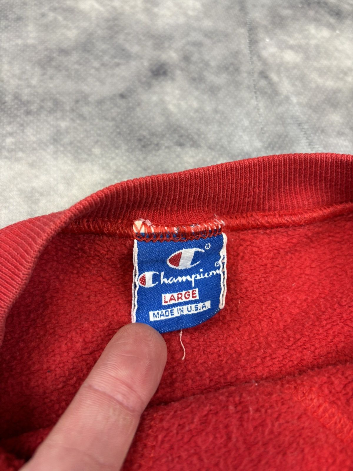 Champion × NFL × Vintage Vintage Distressed Crewneck San Francisco Forty Nines 90s Size US M / EU 48-50 / 2 - 4 Thumbnail