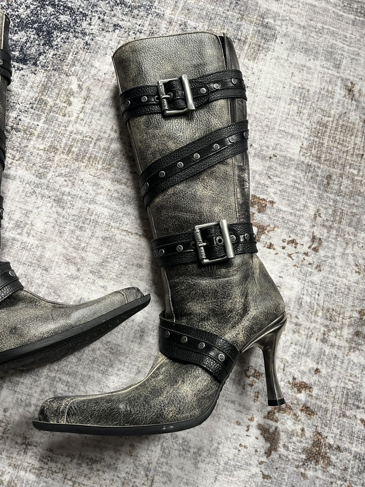 New Rock Jaded London x New Rock Boots Size US 12 / IT 42 - 3 Thumbnail