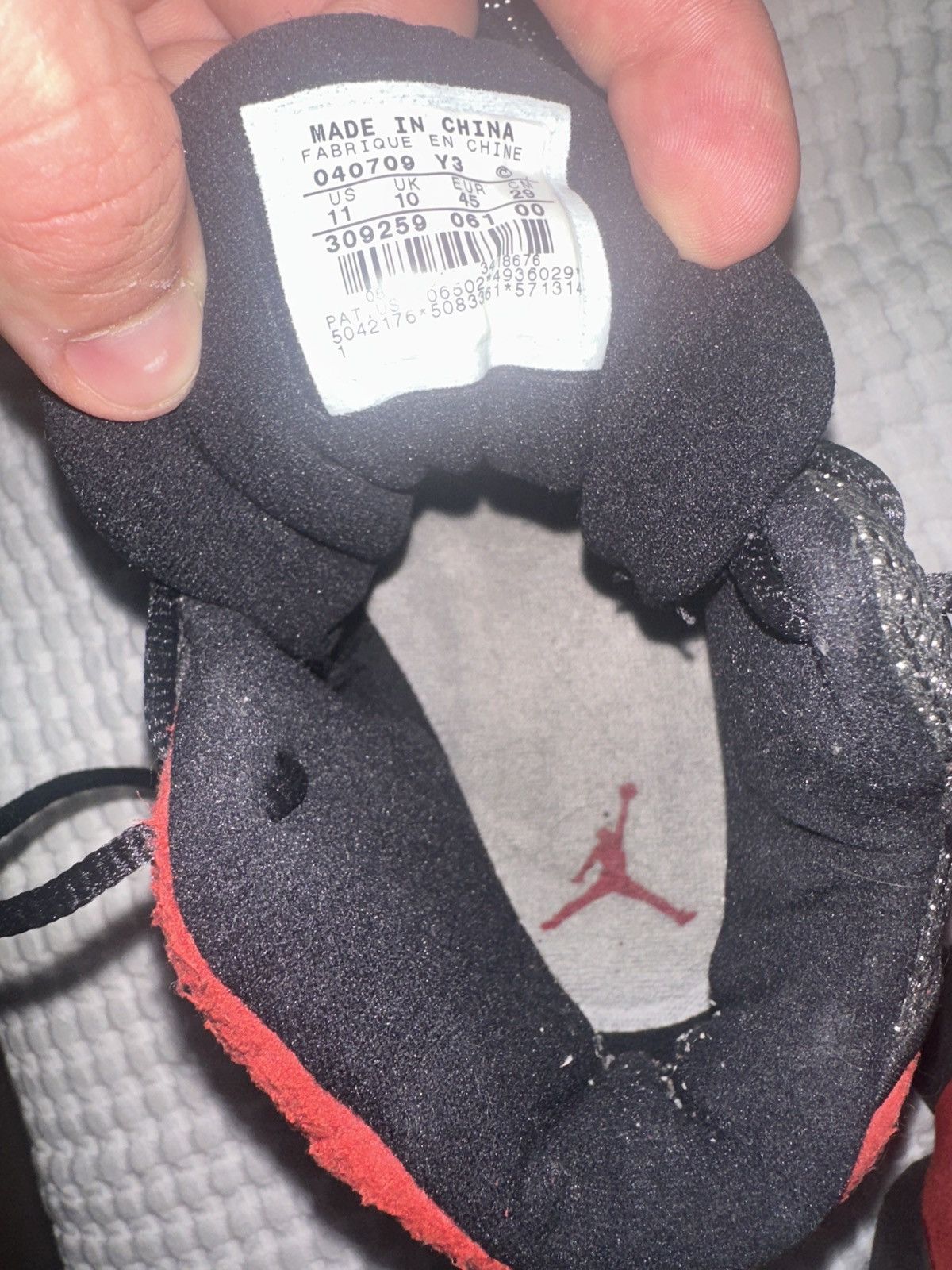 Jordan Brand Air Jordan 13 Retro 2004 Bred 2004 Size US 11 / EU 44 - 6 Thumbnail
