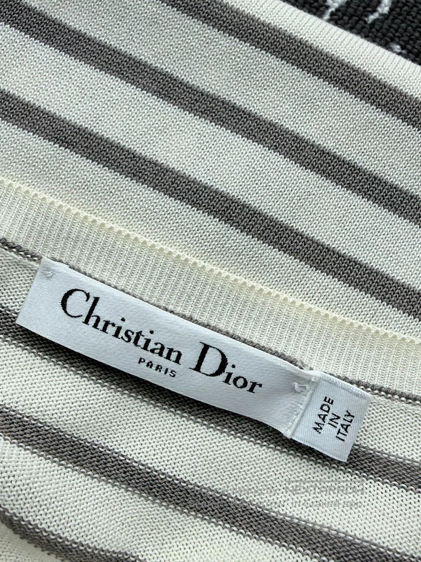 Dior Dior Striped Knit 'DIOR IBIZA' Top. Size M / US 6-8 / IT 42-44 - 4 Thumbnail