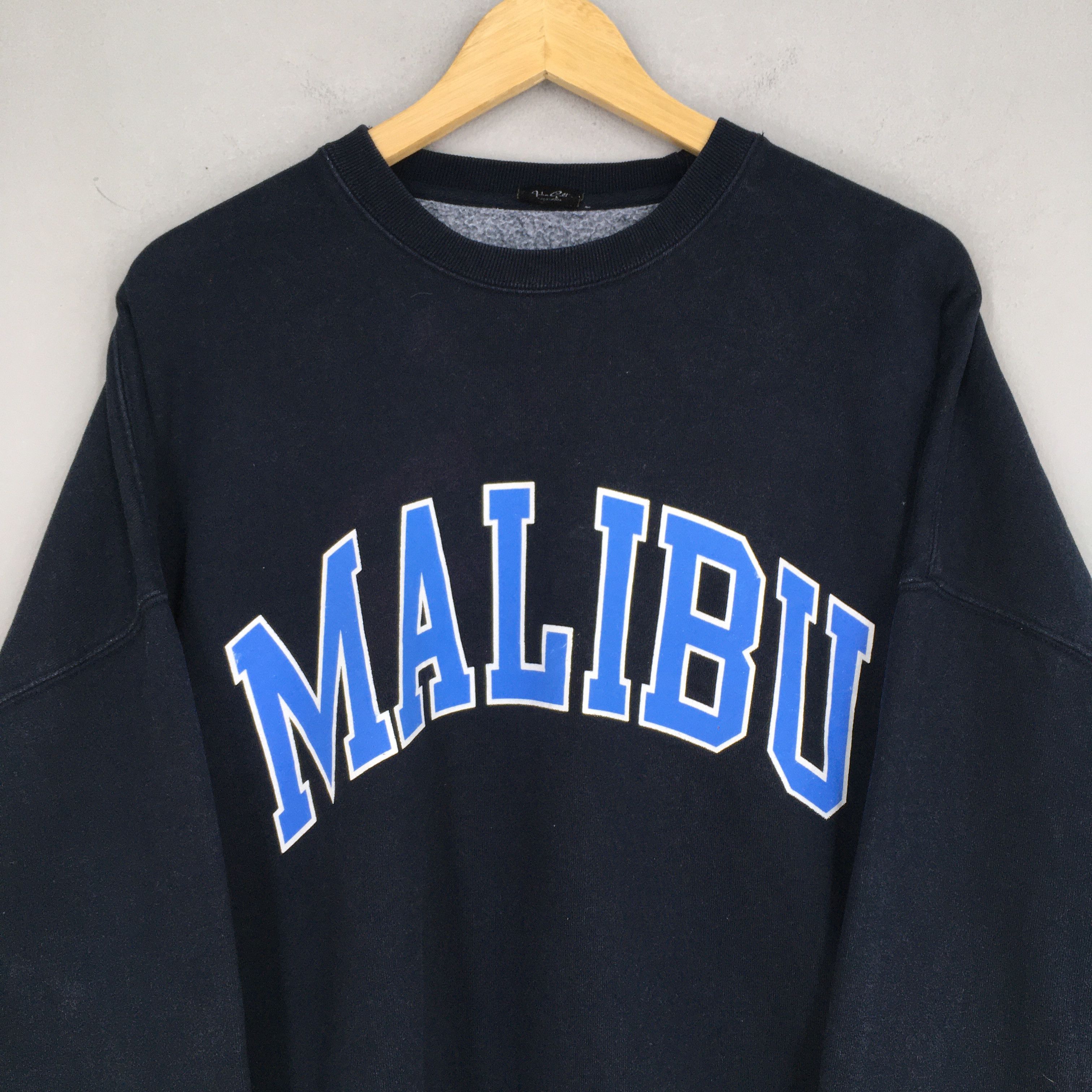 Vintage Vintage 90s Malibu Printed Spell Out Sweatshirts XXLarge Size US XXL / EU 58 / 5 - 2 Thumbnail
