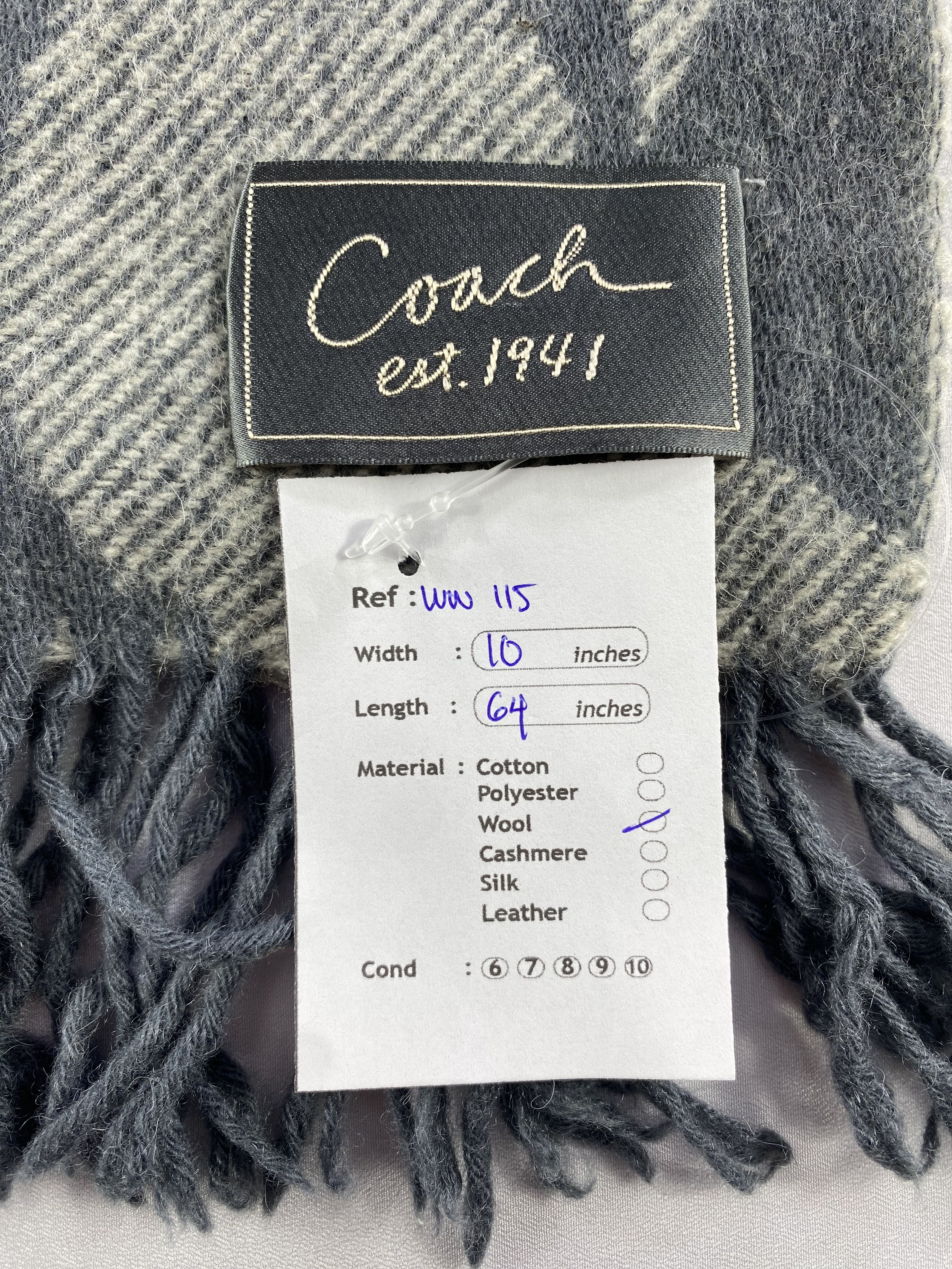 Coach Coach Scarf / Muffler / Neckwear - WW115 Size ONE SIZE - 5 Thumbnail