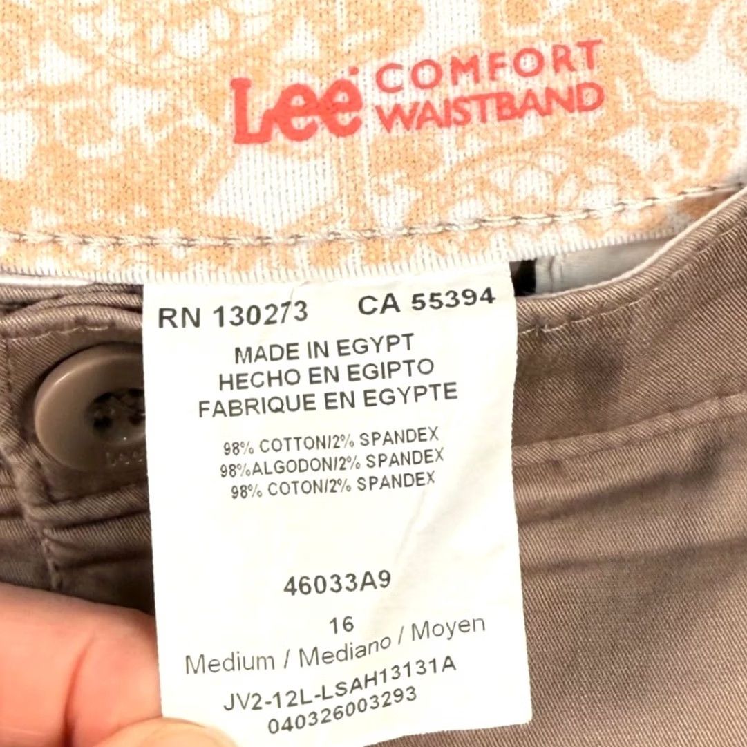Lee Lee Capri Pants Wool? (No) Size 38" / US 16 / IT 52 - 3 Thumbnail