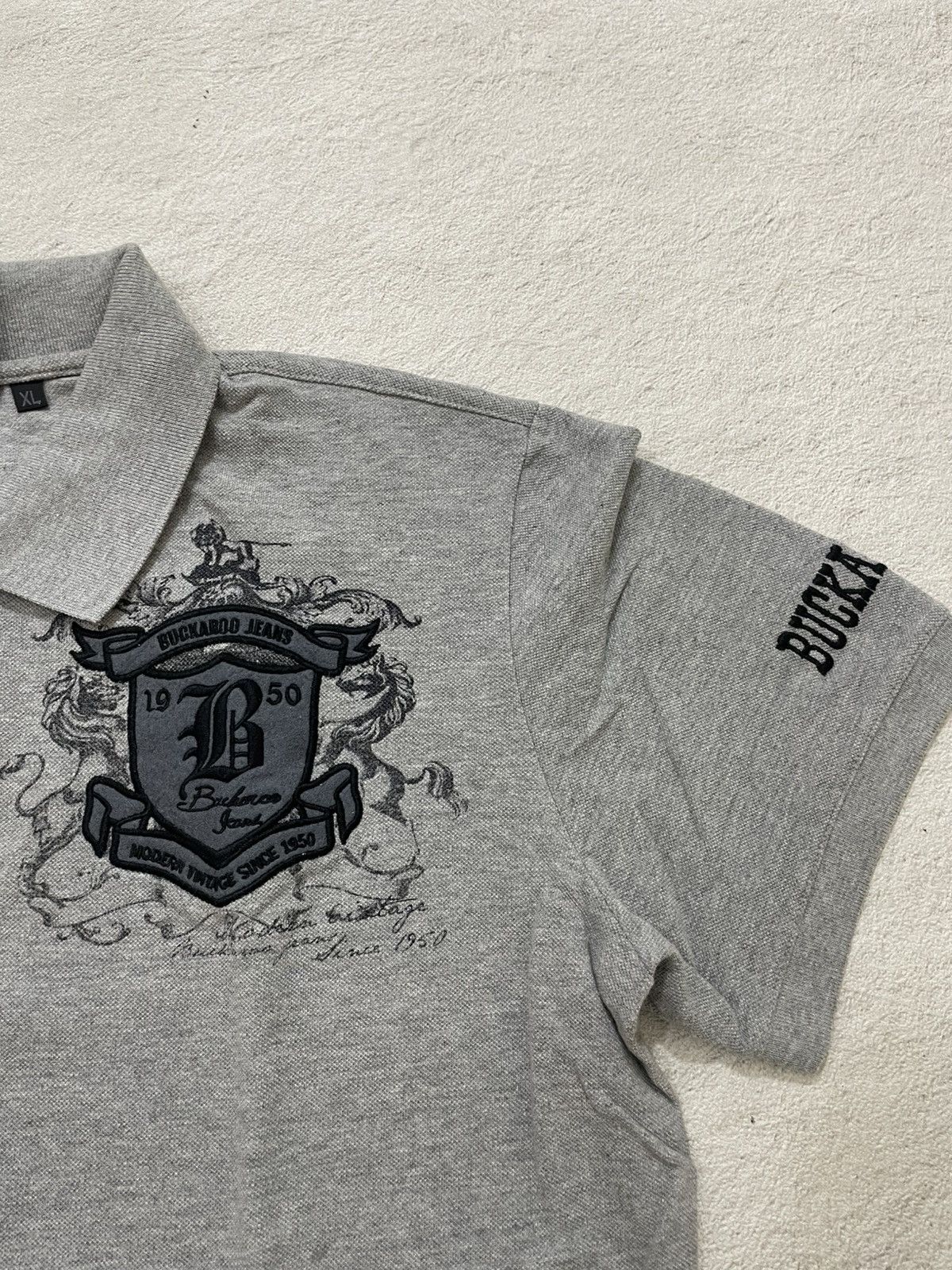 If Six Was Nine 2000s Buckaroo Polo shirt Poem Y2K Ifsix LGB Hysteric Y’s Size US L / EU 52-54 / 3 - 3 Thumbnail