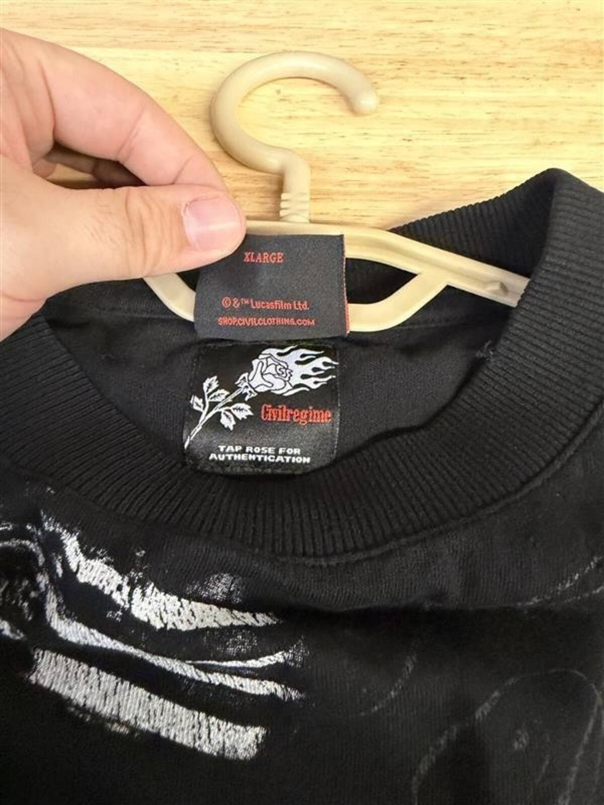 Other Star Wars Kylo Ren Civil Regime Tee XL Black Streetwear Hype Size US XL / EU 56 / 4 - 8 Thumbnail