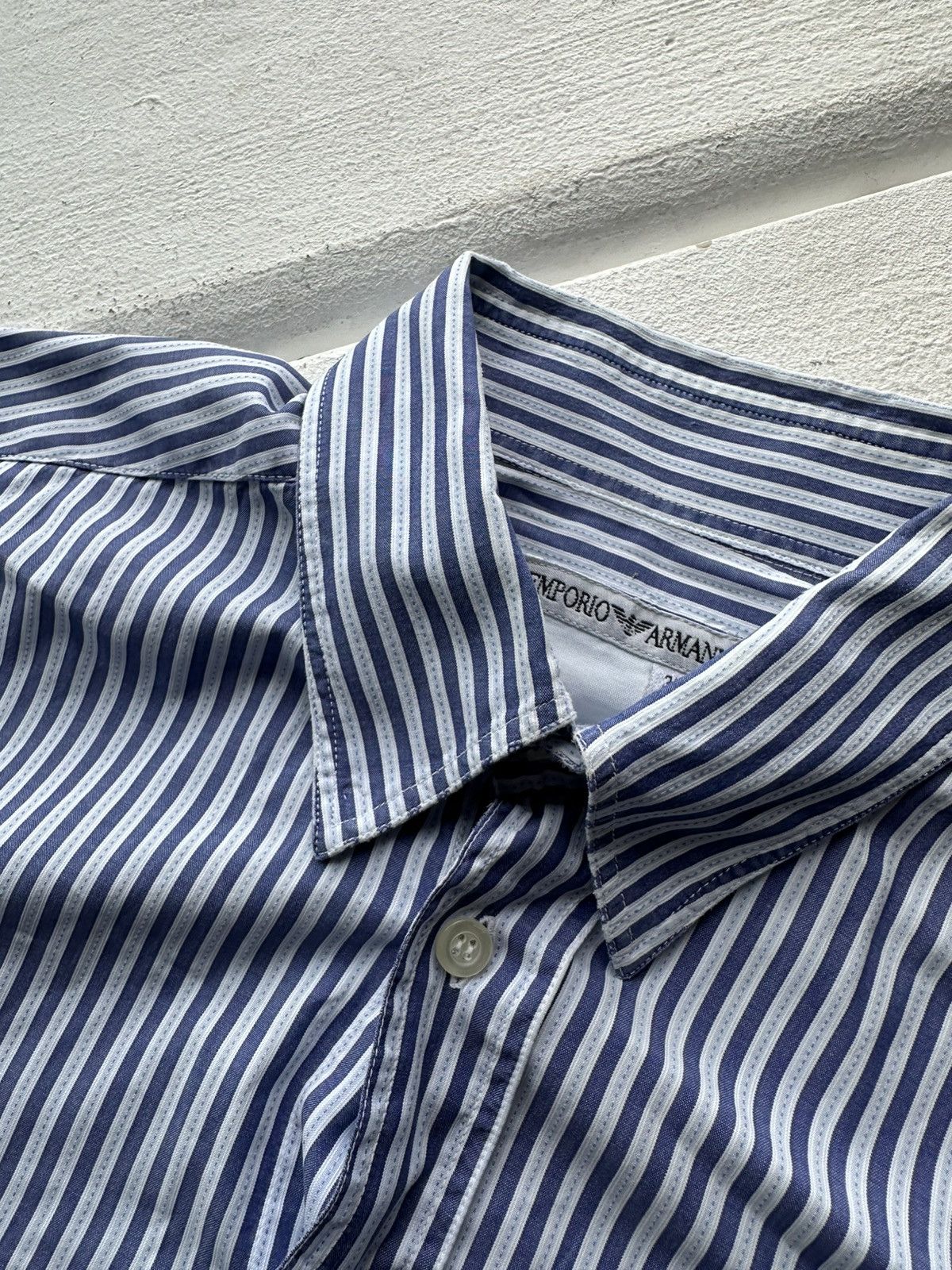 Emporio Armani RARE🚨 EMPORIO ARMANI JEANS VINTAGE SHIRT LUXURY BUTTON 90s Size US M / EU 48-50 / 2 - 7 Thumbnail