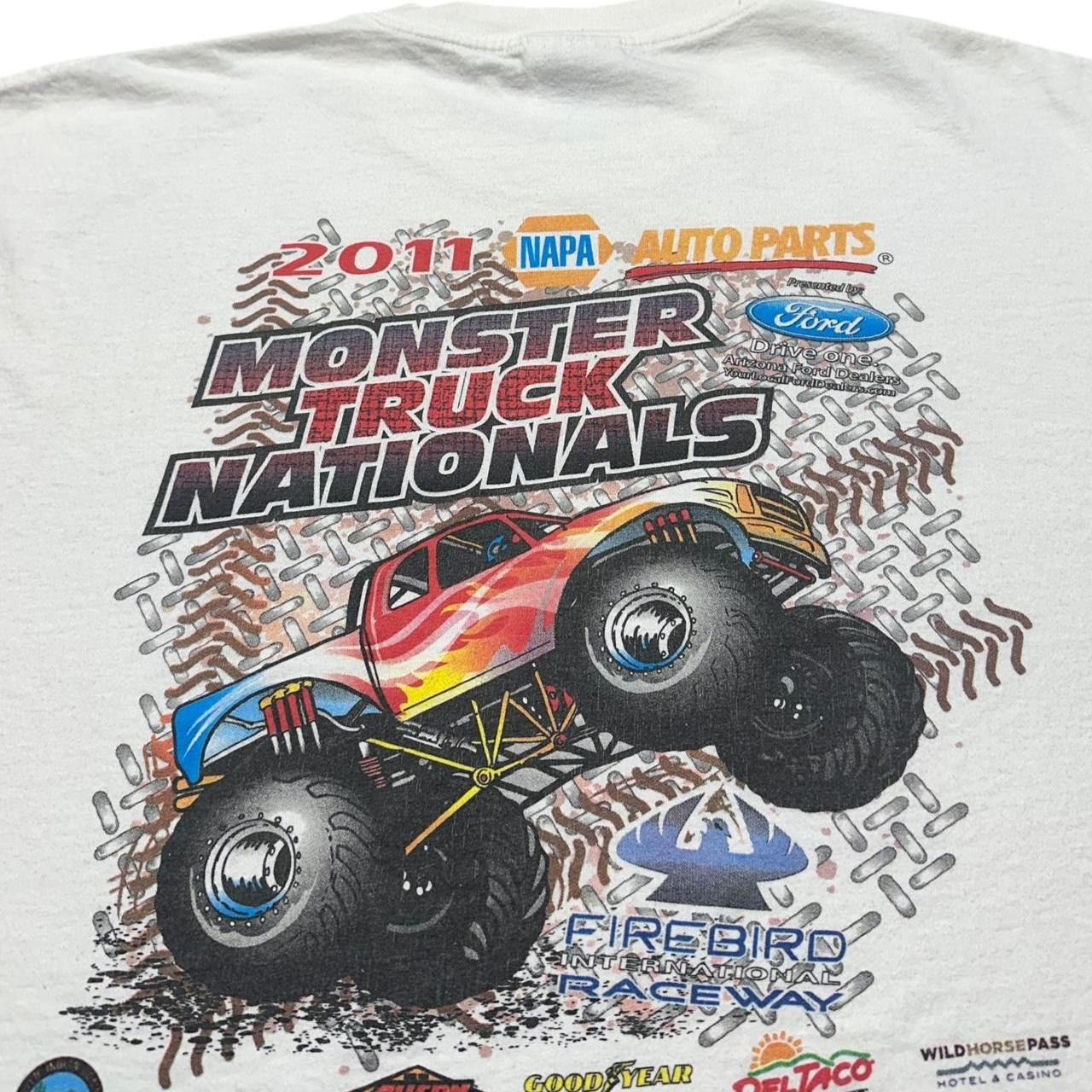 Vintage Monster Truck Nationals 2011 T-Shirt Size US L / EU 52-54 / 3 - 3 Thumbnail