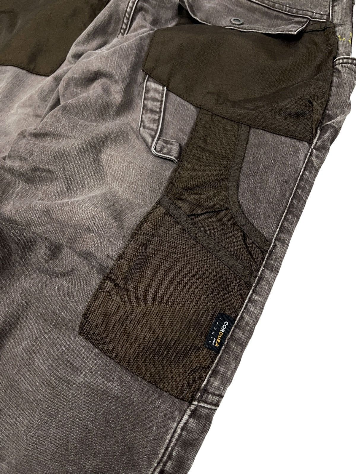 Stewart & Strauss × Vintage Vintage Engelbert Strauss Brown Washed Jeans Multi Pocket Size US 38 / EU 54 - 10 Thumbnail