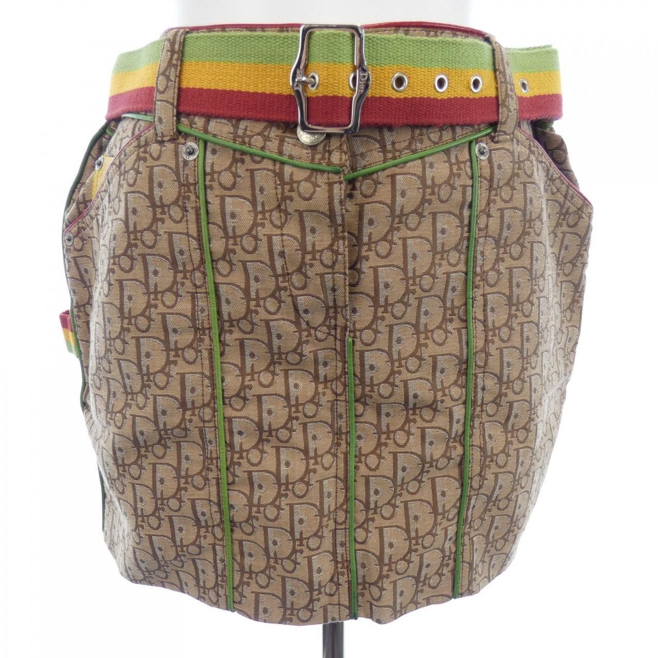 Dior Dior Christian Dior Trotter Skirt Textile Skirts 4A12033232 DUTY FREE for USA Size ONE SIZE - 1 Thumbnail