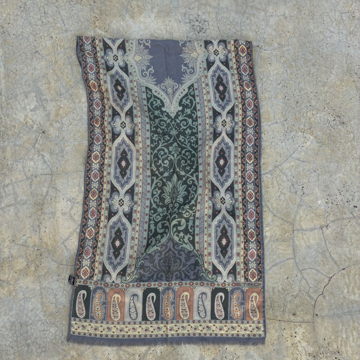 Etro Etro Scarf Silk Designer Paisley Design Size ONE SIZE - 1 Thumbnail