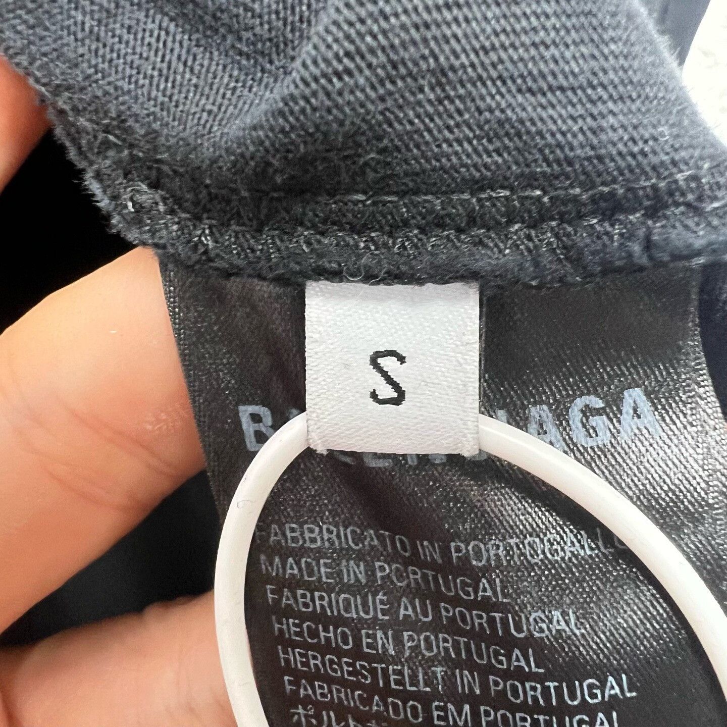 Balenciaga black balenciaga logo short sleeve t-shirt Size US S / EU 44-46 / 1 - 4 Thumbnail