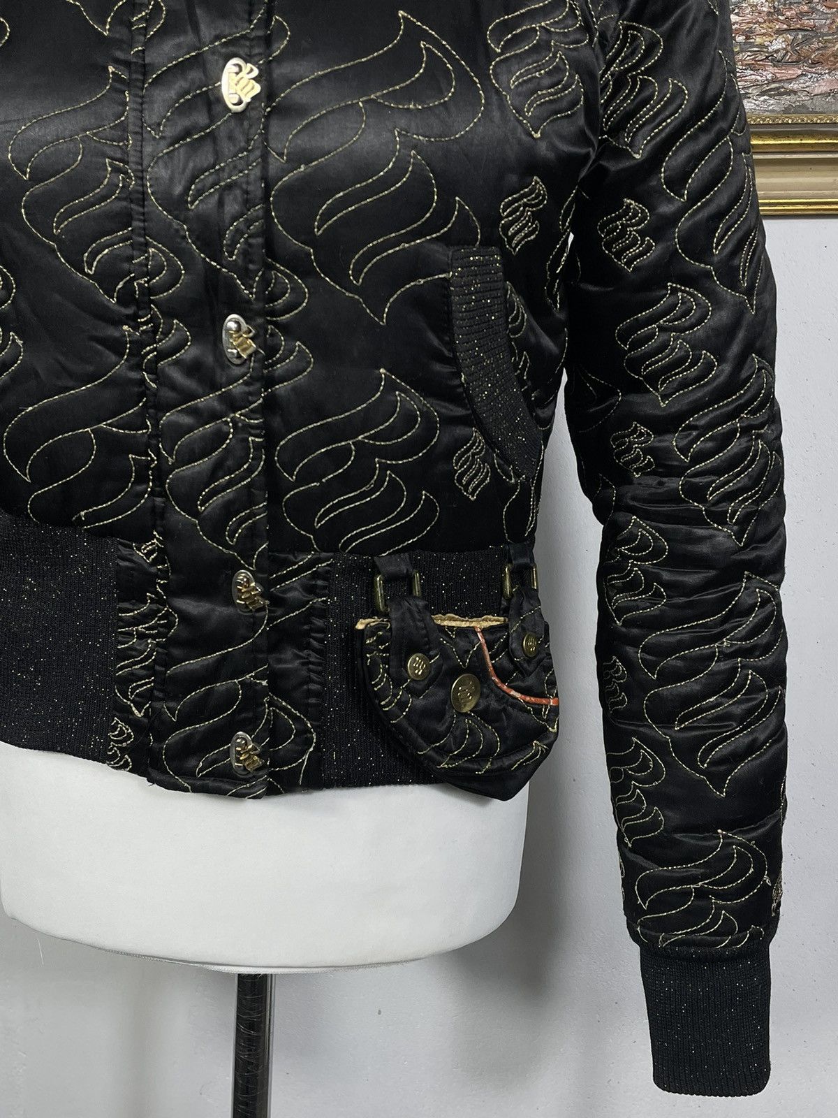 Rocawear × Vintage Rocawear Retro 00s Baggy Loose Bomber AOP All Over Print Size M / US 6-8 / IT 42-44 - 5 Thumbnail
