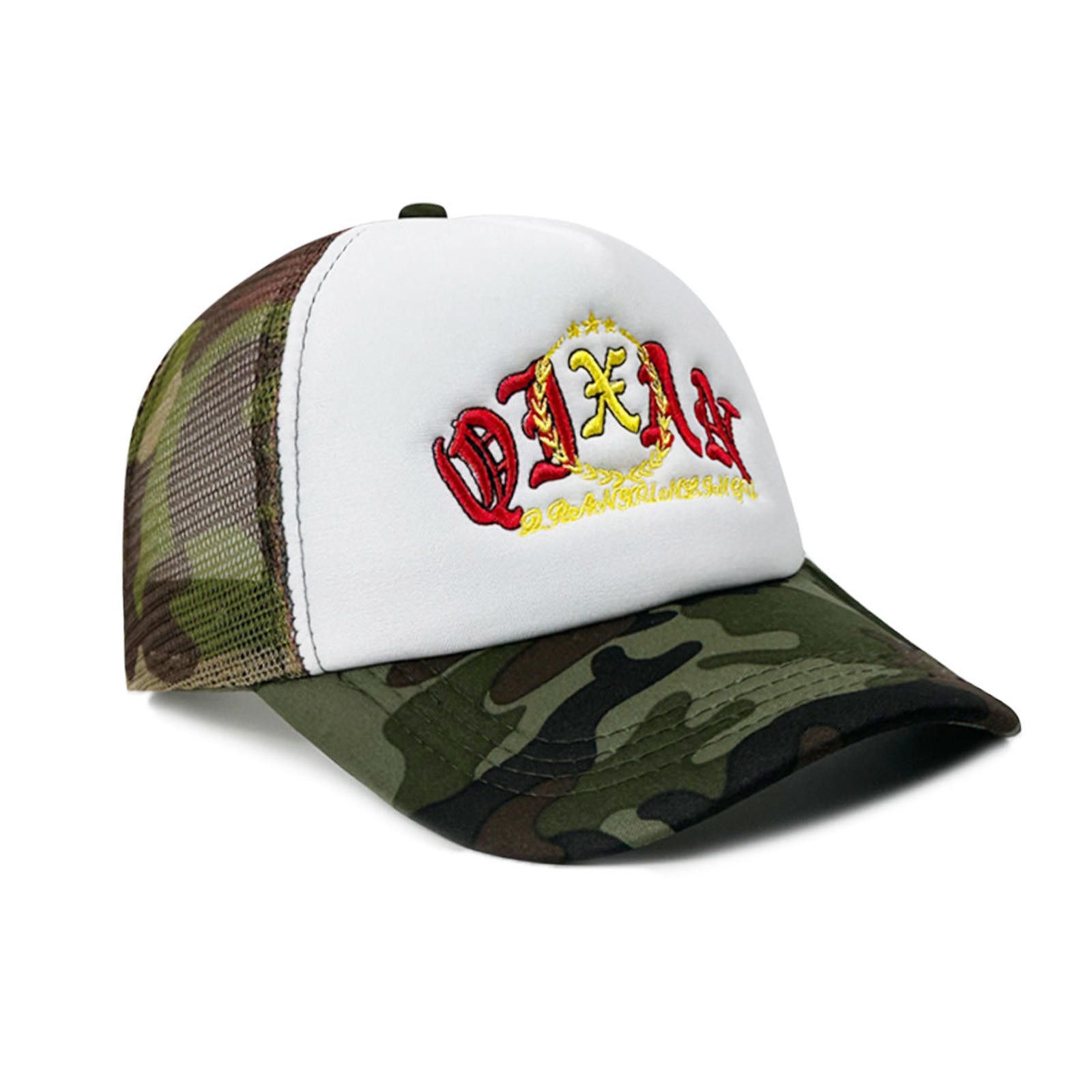 Vintage Foam-Letter Embroidered Trucker Cap Size ONE SIZE - 1 Thumbnail