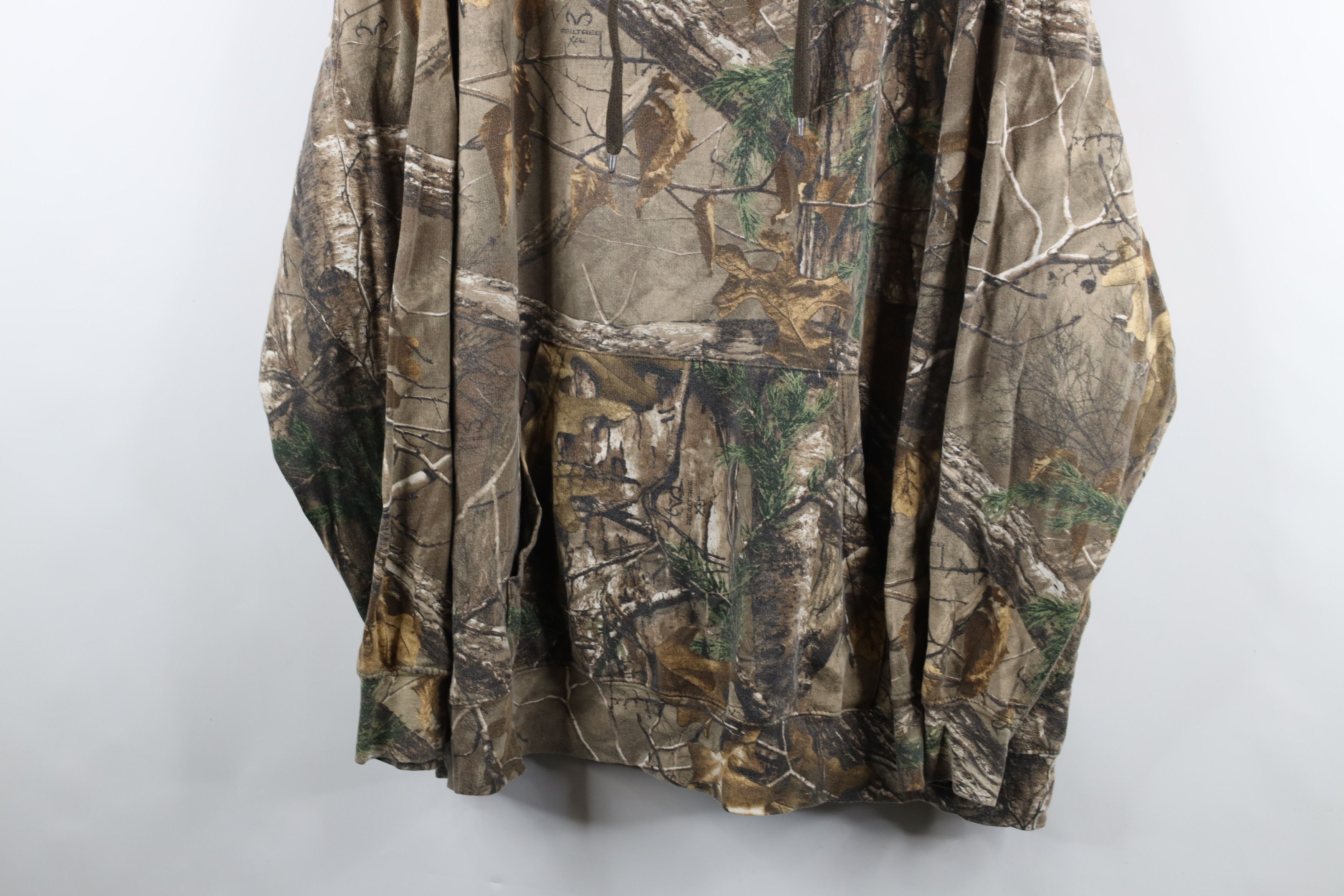 Vintage Vintage Y2K Streetwear Realtree Camouflage Hoodie Sweatshirt Size US XXL / EU 58 / 5 - 3 Thumbnail