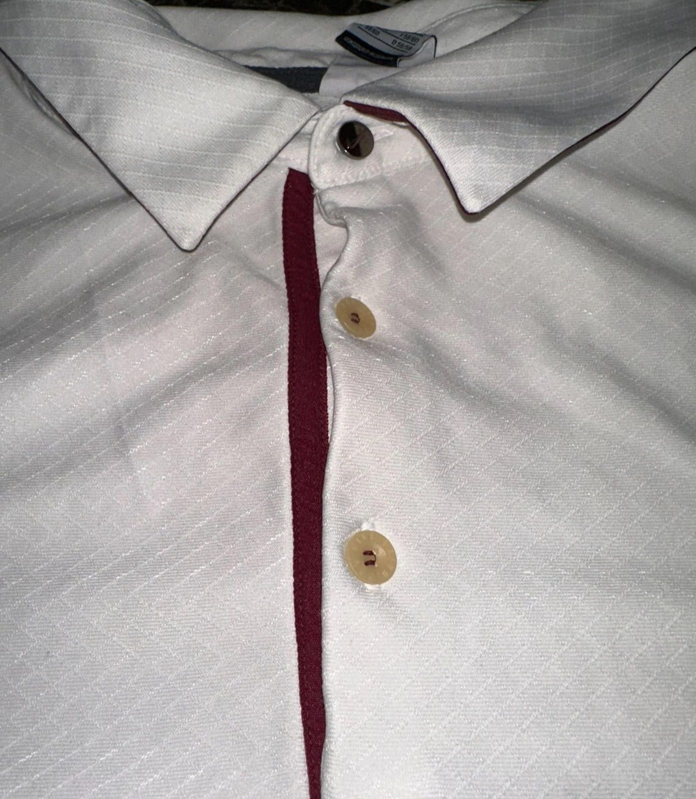 Nike Nike Dri-FIT ASU 2011 Alumni Polo Shirt White/Maroon 2XL Size XXL / US 16-18 / IT 52-54 - 9 Thumbnail
