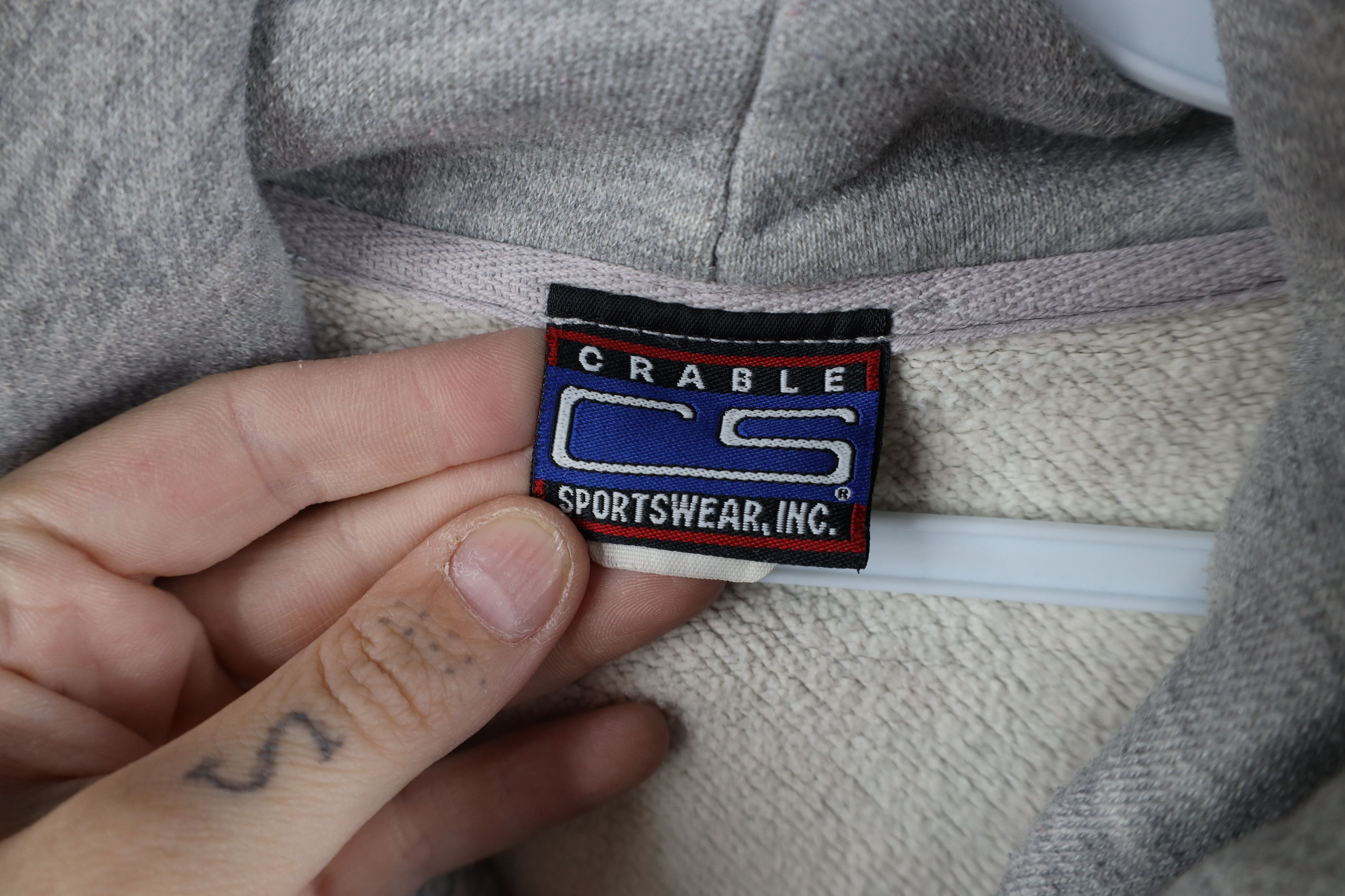 Vintage Vintage 90s Spell Out Bowling Green State University Hoodie Size US XXL / EU 58 / 5 - 6 Thumbnail