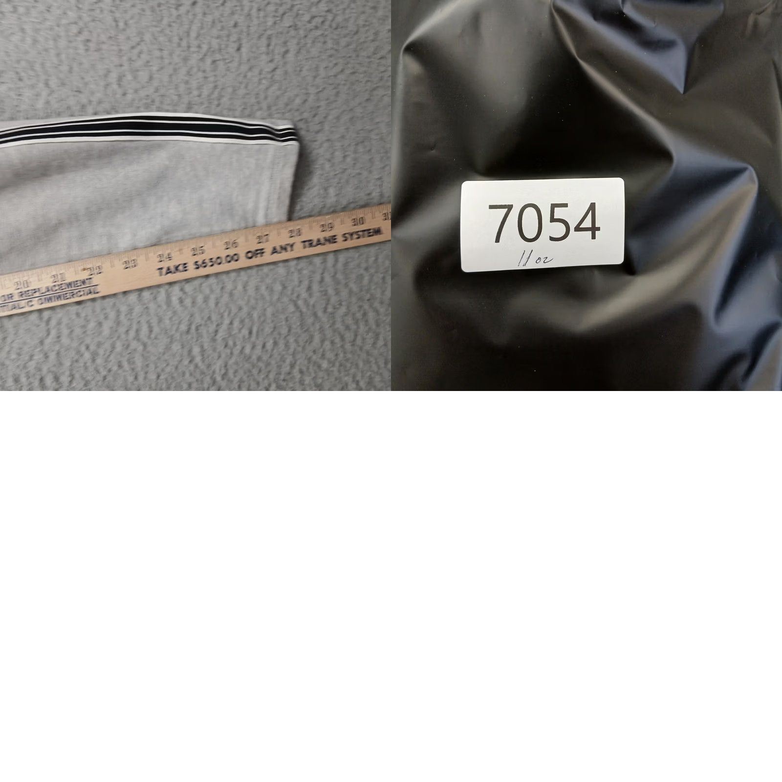 Ralph Lauren Lauren Ralph Lauren Leggings Women's Petite Gray Side Stripe Zip Pockets PS Size 28" / US 6 / IT 42 - 8 Thumbnail