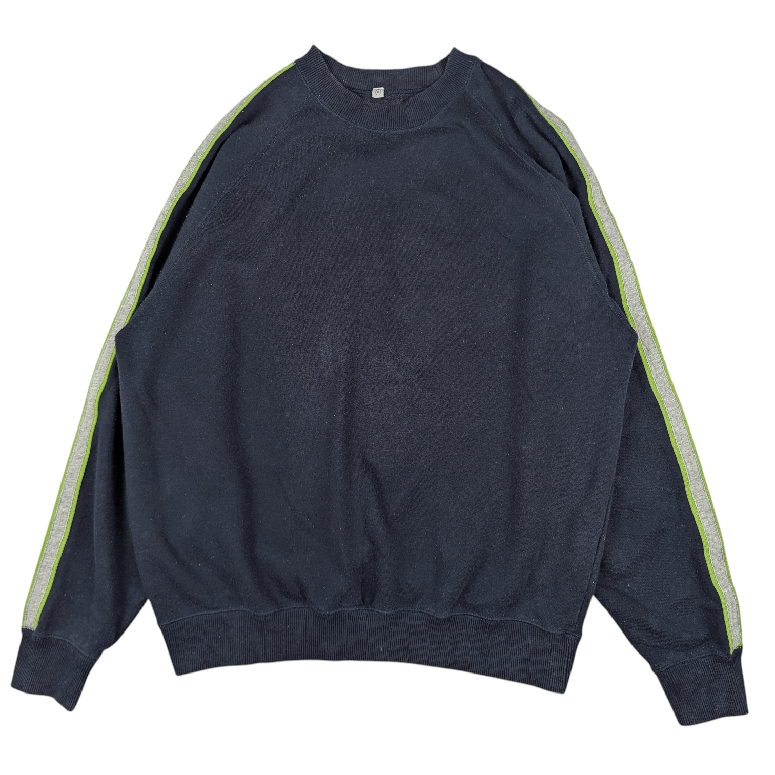 Uniqlo Vintage 90'S UNIQLO Indigo Plain Sweatshirts Jumper Size US XL / EU 56 / 4 - 3 Thumbnail
