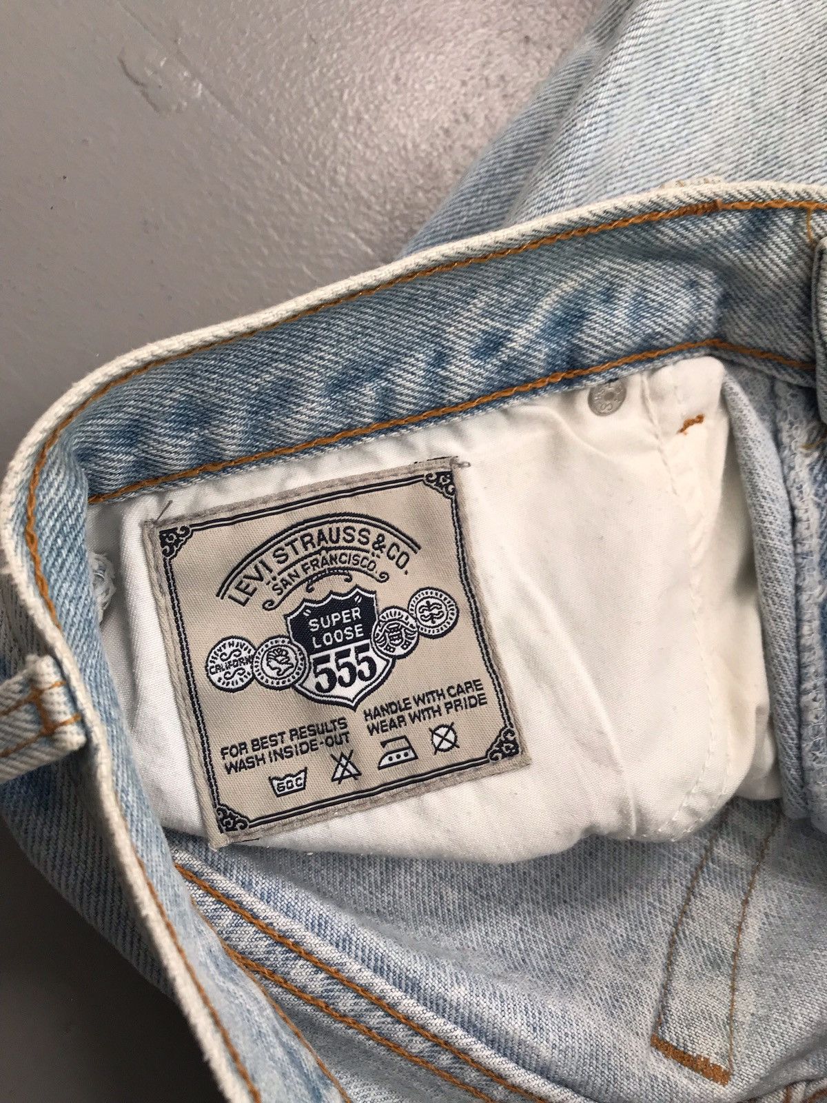 Levi's × Vintage Vintage Levi’s silver tab denim Size US 30 / EU 46 - 5 Thumbnail
