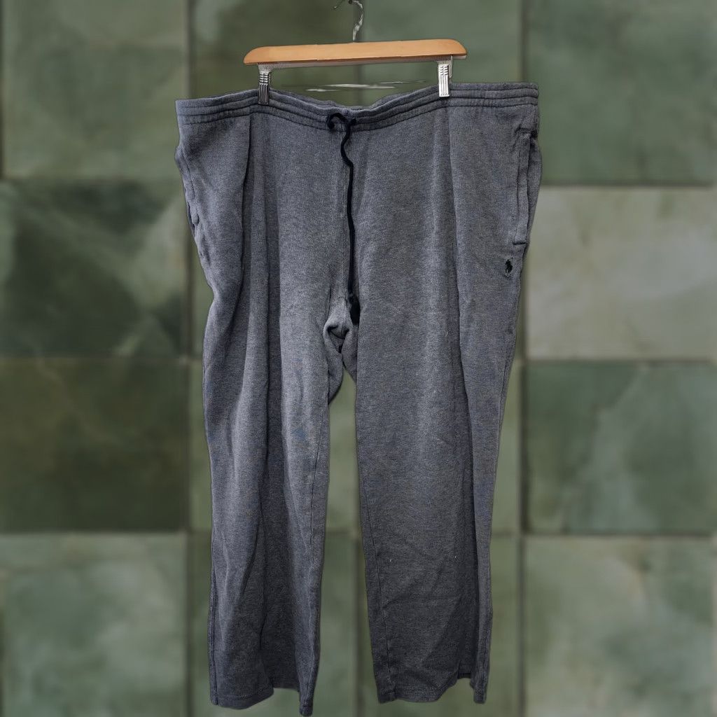 Polo Ralph Lauren Polo Ralph Lauren Pants Mens 2XB Big Gray Sweatpants RL Gym Lounge Relaxed Size US XXL / EU 58 / 5 - 1 Thumbnail