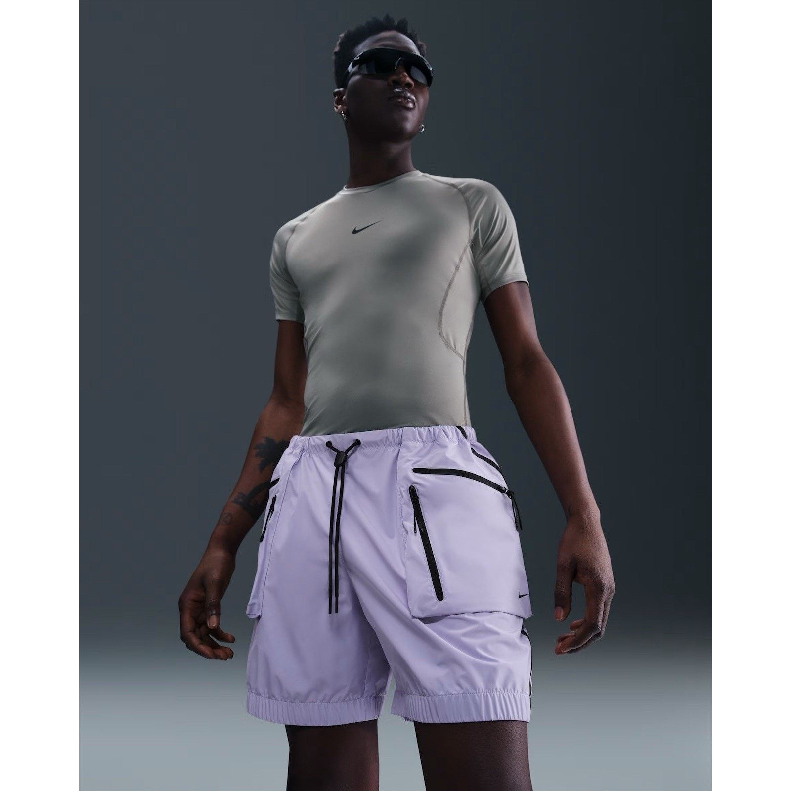 Nike Nike Tech Super Lightweight Shorts HJ2946-515 Purple Small Size US 28 / EU 44 - 2 Thumbnail