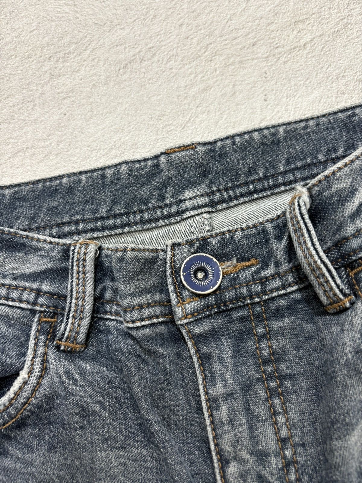 Hysteric Glamour 2000s Ggio japanese wash denim y2k style Size US 32 / EU 48 - 3 Thumbnail
