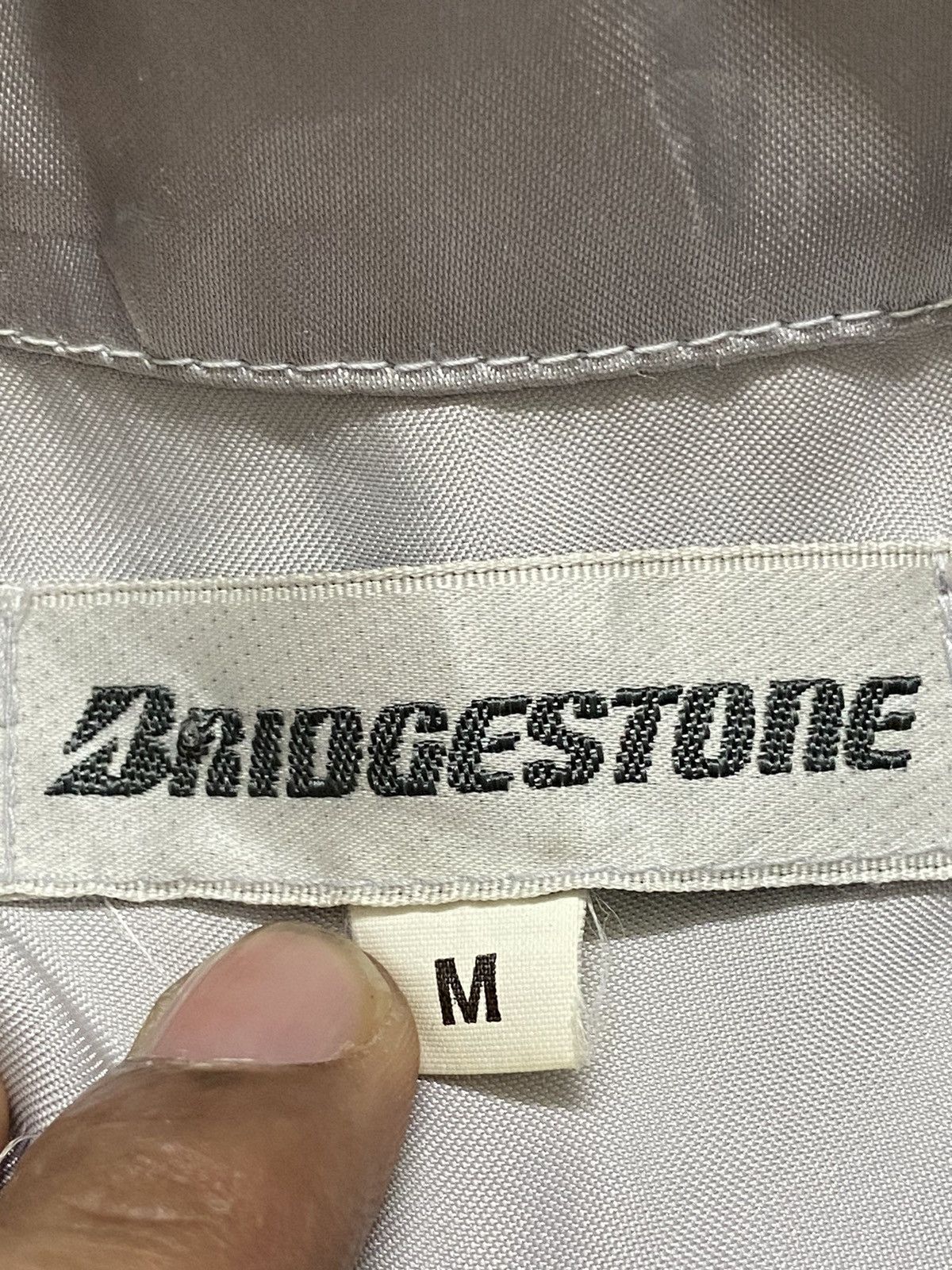 Vintage Vintage 90s Bridgestone World Technology Bomber Jacket Size US M / EU 48-50 / 2 - 4 Thumbnail