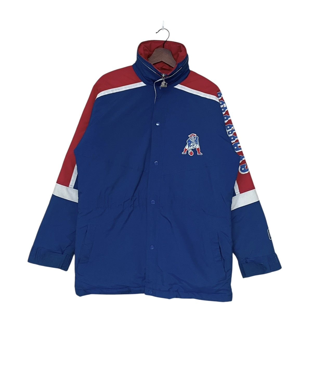 NFL × Starter × Vintage Vintage Starter New England Patriots NFL Jacket 1990s Size US S / EU 44-46 / 1 - 1 Thumbnail
