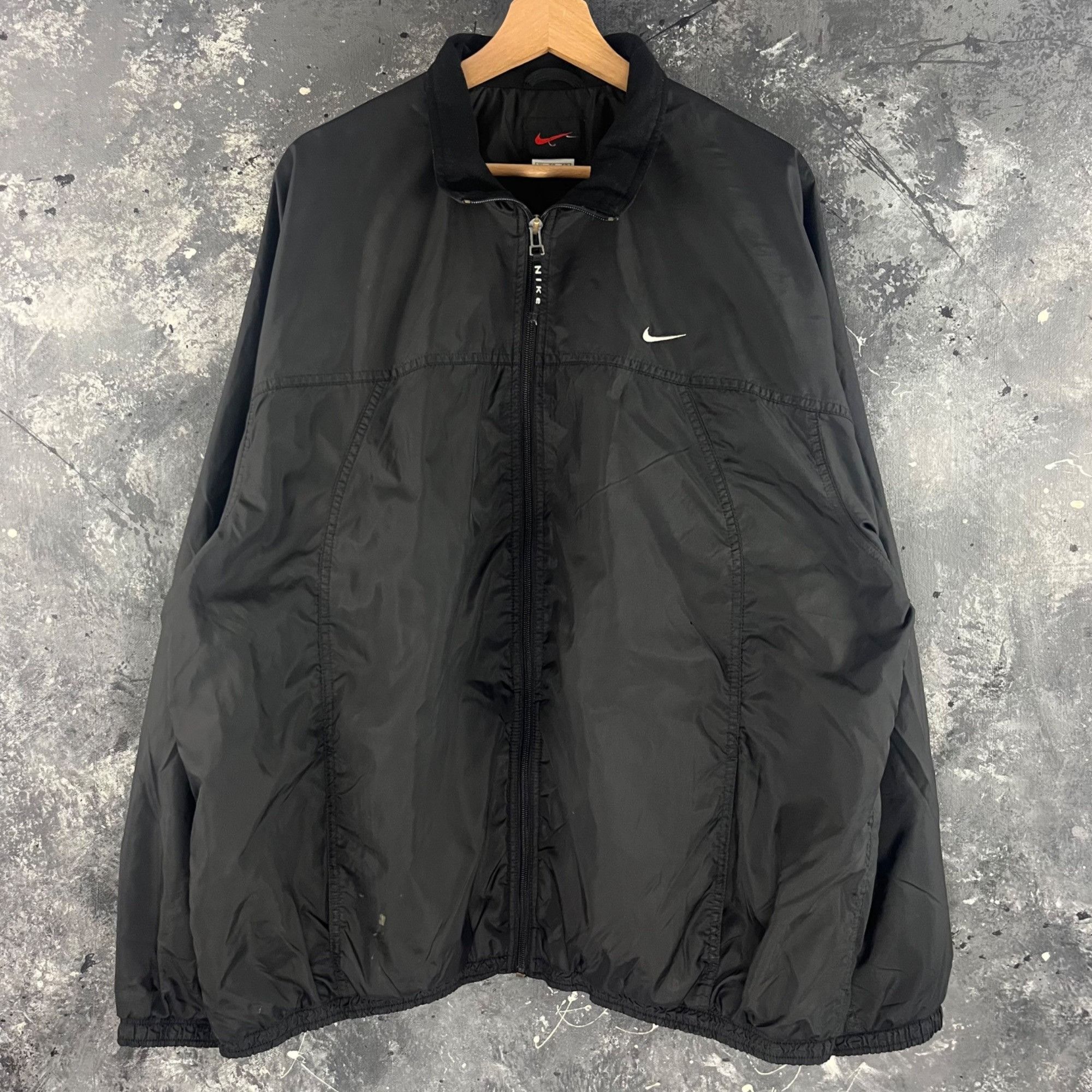 Nike × Vintage Vintage 90’s Nike windbreaker Size US XL / EU 56 / 4 - 1 Thumbnail