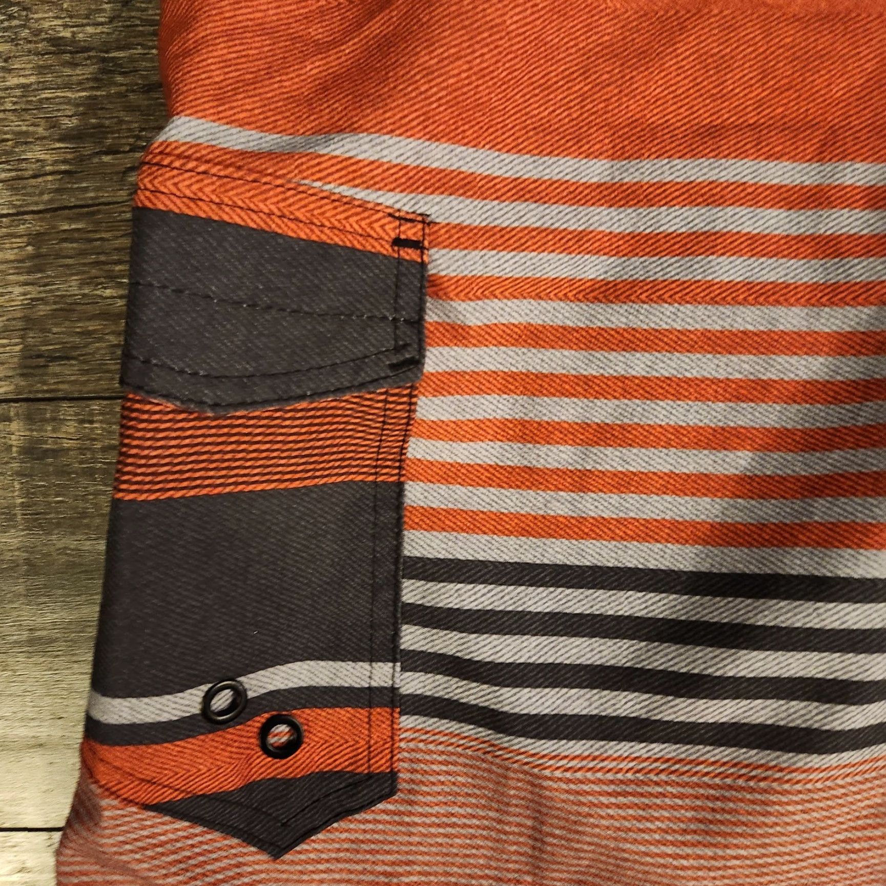 Vintage OC Ocean Current Board Shorts Mens 38 Swim Trunks Orange Striped Pocket Men Size US 38 / EU 54 - 3 Thumbnail