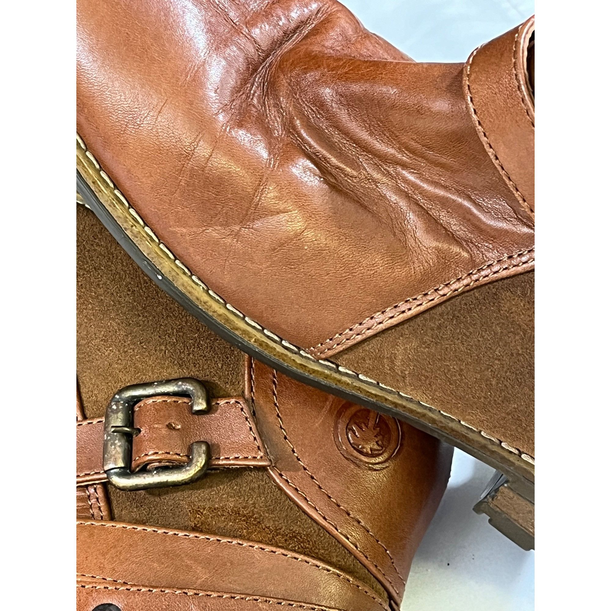 Other Verdetabaco Womens Brown Ankle Boot Shoes Size 6.5 SKU 6804 Size US 6.5 / IT 36.5 - 9 Thumbnail