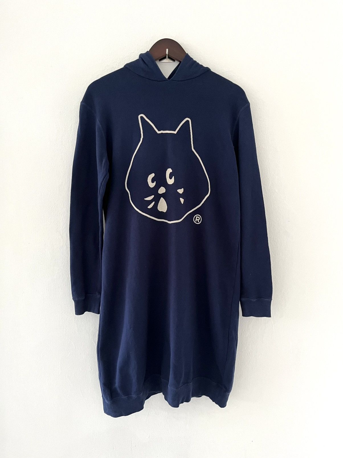 Ne-Net Ne-Net Cat Logo Long Hoodie Size M / US 6-8 / IT 42-44 - 1 Thumbnail