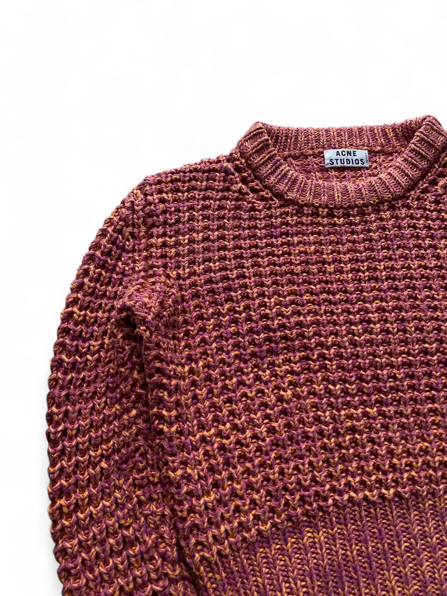 Acne Studios Acne Studios Lia Twist Sweater Kotton Knit Mesh Size XS / US 0-2 / IT 36-38 - 4 Thumbnail