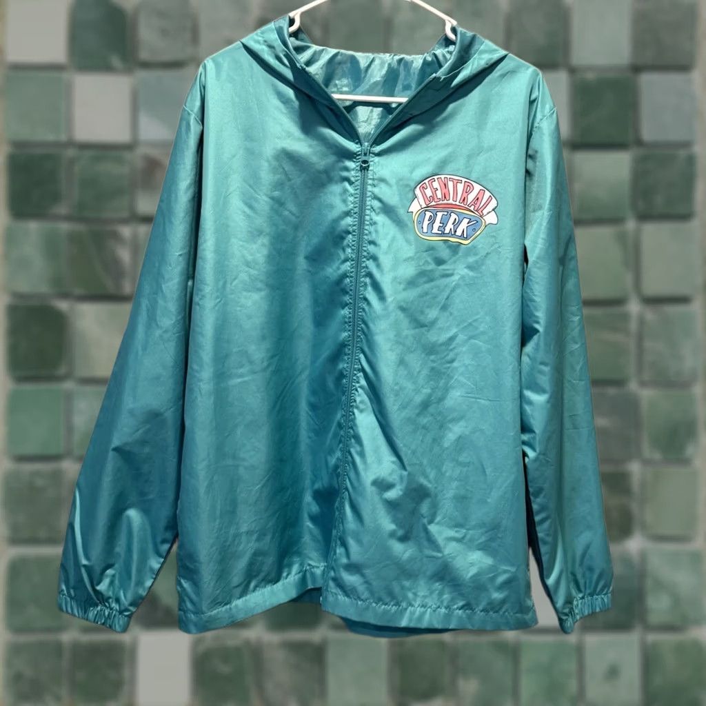 Vintage Friends Jacket Green Windbreaker Women's Size M Size M / US 6-8 / IT 42-44 - 1 Thumbnail