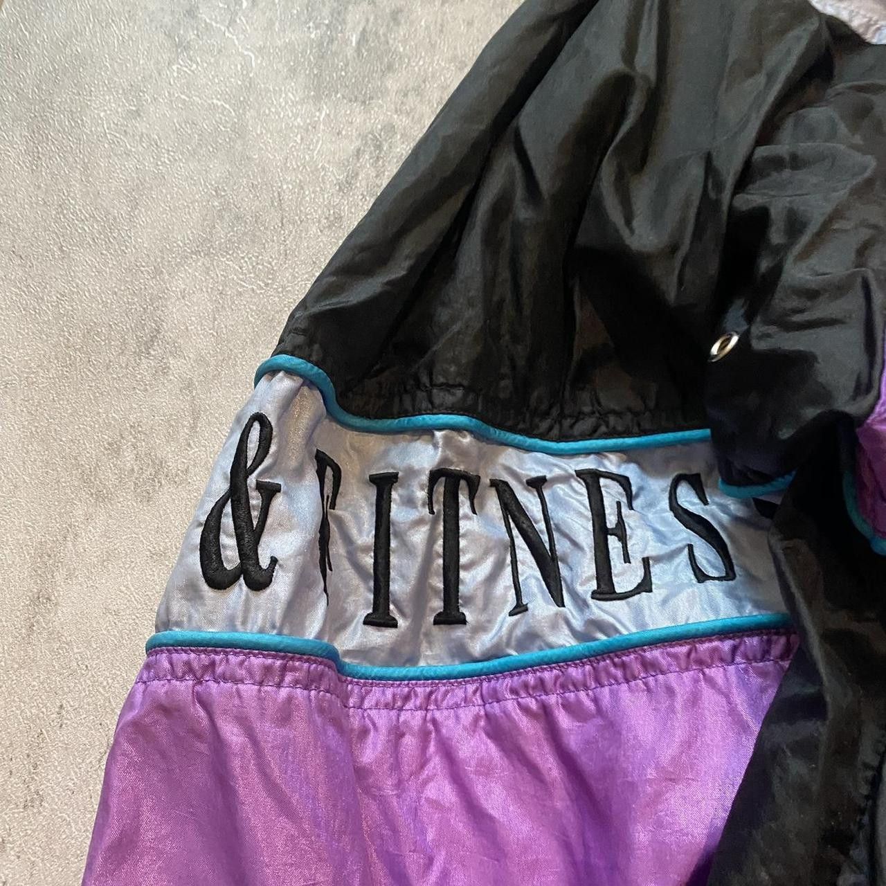 Nike 80s Nike windbreaker Boxy with unique purple, Size US L / EU 52-54 / 3 - 6 Thumbnail
