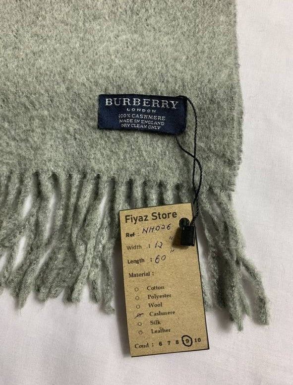 Vintage Burberry Scarf / Muffler / Neckwear Size ONE SIZE - 5 Thumbnail