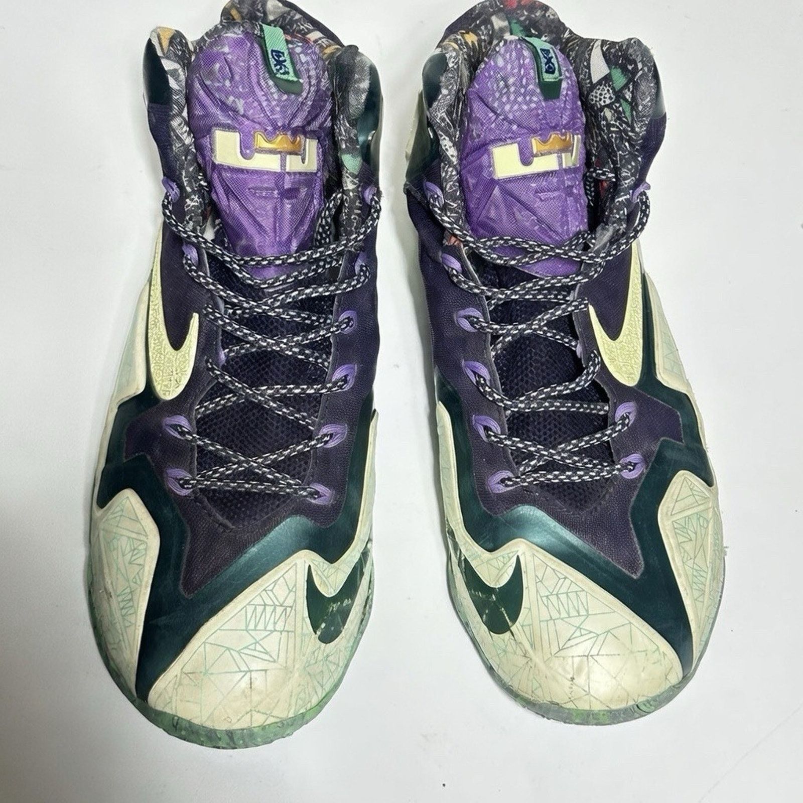 Nike 647780 735 Nike LeBron 11 Nola Gumbo Multicolor Size 8 Size US 11 / EU 44 - 2 Thumbnail