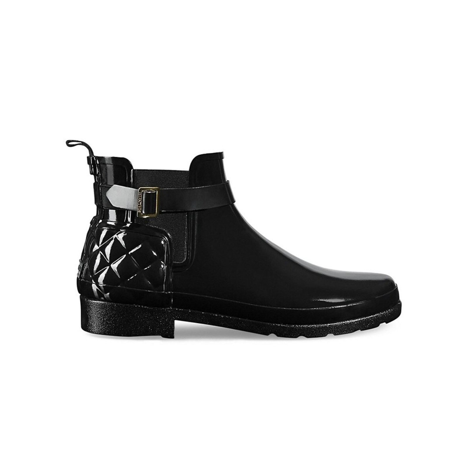 Hunter NEW Hunter Refined Gloss Quilted Chelsea Ankle Rain Boots Size US 9 / IT 39 - 5 Thumbnail