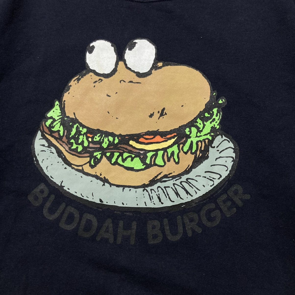 Undercover Undercover Jun Takahashi Buddah Burger Big Logo Crewneck Size US M / EU 48-50 / 2 - 5 Thumbnail